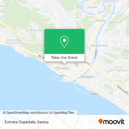 Entrata Ospedale map
