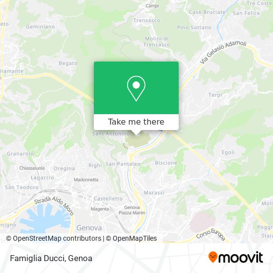 Famiglia Ducci map