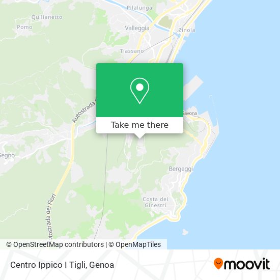 Centro Ippico I Tigli map