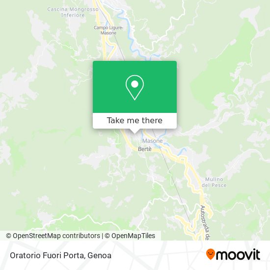 Oratorio Fuori Porta map