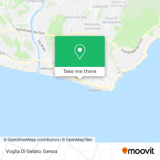 Voglia Di Gelato map