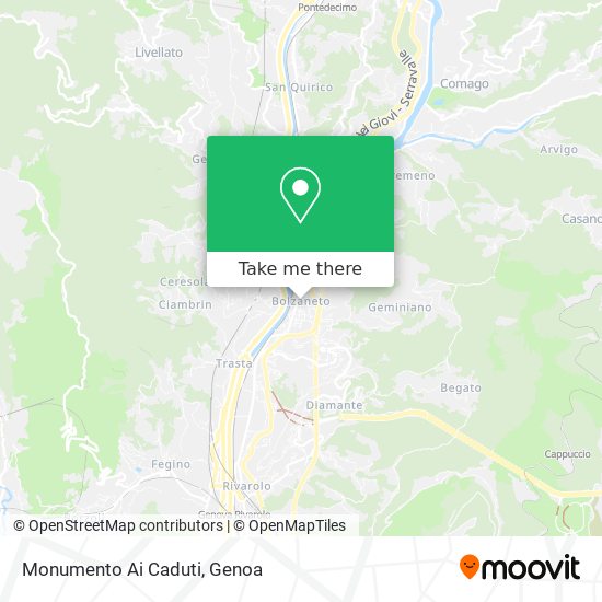 Monumento Ai Caduti map