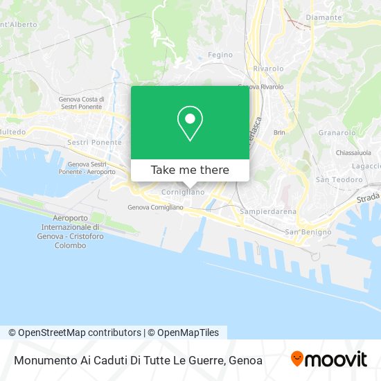 Monumento Ai Caduti Di Tutte Le Guerre map