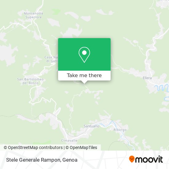 Stele Generale Rampon map