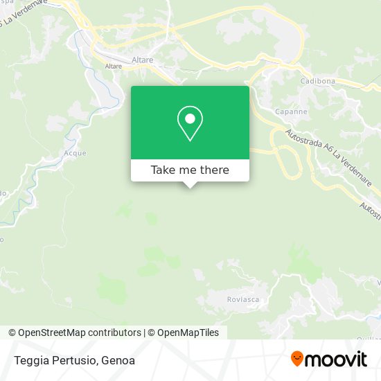 Teggia Pertusio map