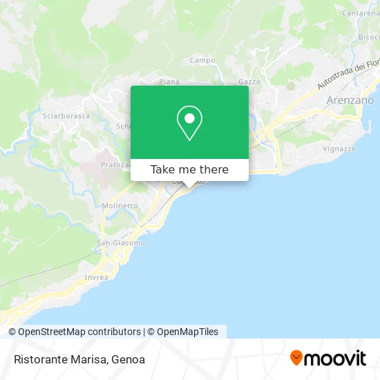 Marisa Restaurant map