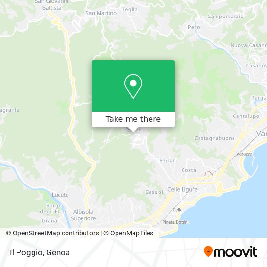 Il Poggio map