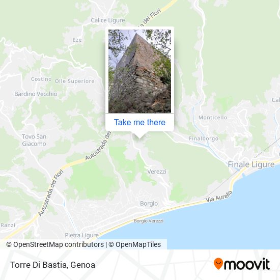 Torre Di Bastia map