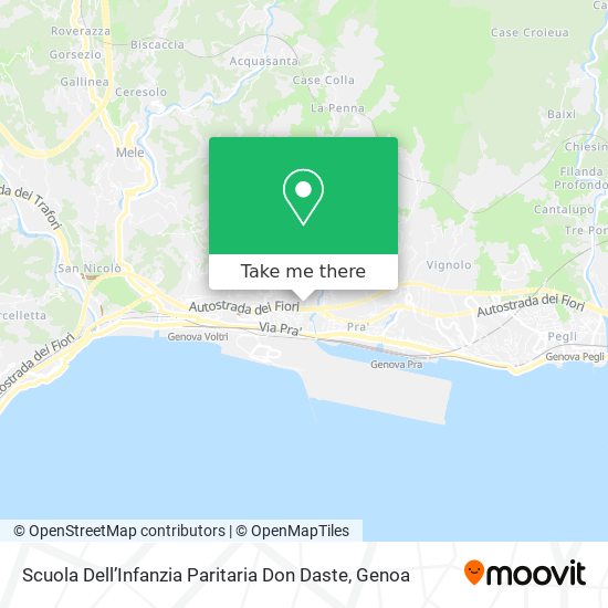 Scuola Dell’Infanzia Paritaria Don Daste map