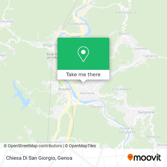 Chiesa Di San Giorgio map