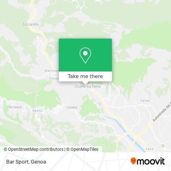 Bar Sport map