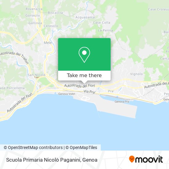 Scuola Primaria Nicolò Paganini map