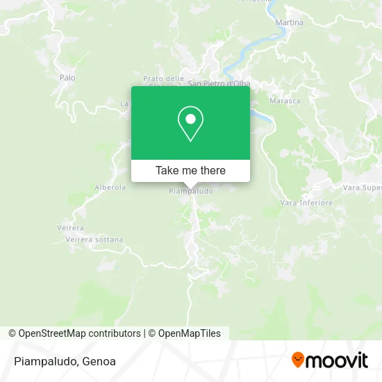 Piampaludo map