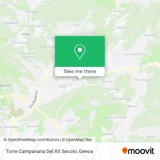 Torre Campanaria Del XII Secolo map