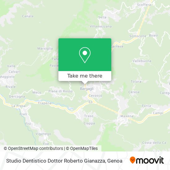 Studio Dentistico Dottor Roberto Gianazza map