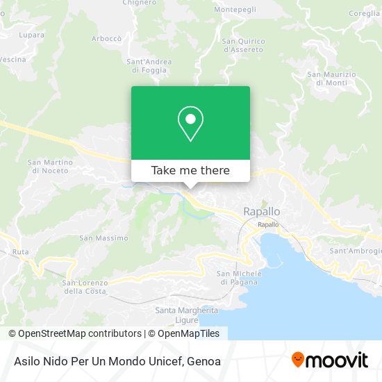 Asilo Nido Per Un Mondo Unicef map