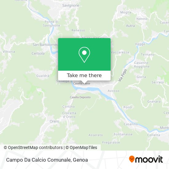 Campo Da Calcio Comunale map