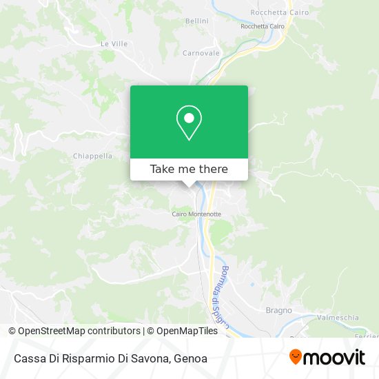 Cassa Di Risparmio Di Savona map