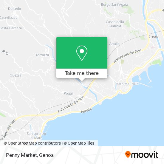 Penny Market map