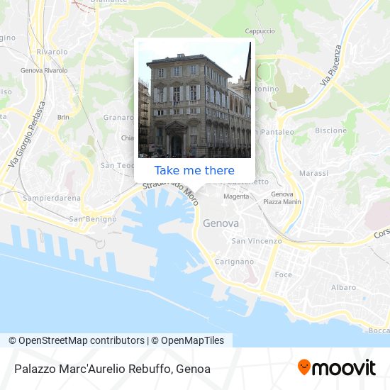 Palazzo Marc'Aurelio Rebuffo map