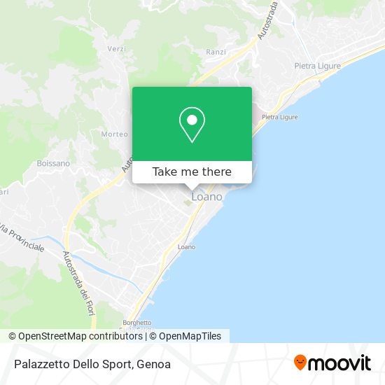 Palazzetto Dello Sport map