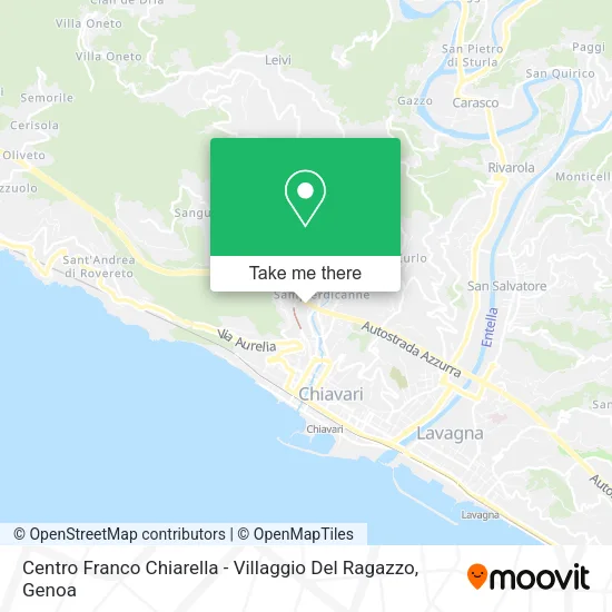 Centro Franco Chiarella - Villaggio Del Ragazzo map
