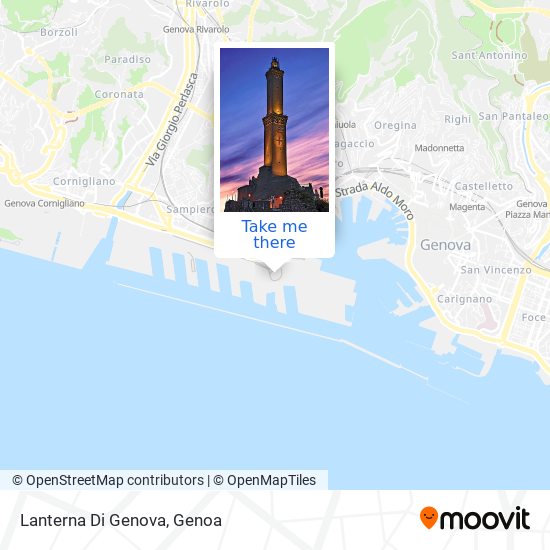 Lanterna Di Genova map