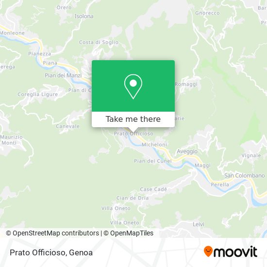 Prato Officioso map