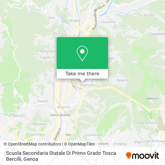 Scuola Secondaria Statale Di Primo Grado Tosca Bercilli map
