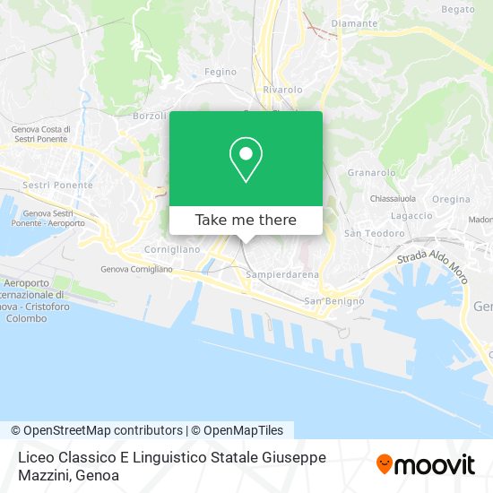 Liceo Classico E Linguistico Statale Giuseppe Mazzini map