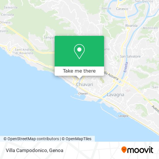 Villa Campodonico map