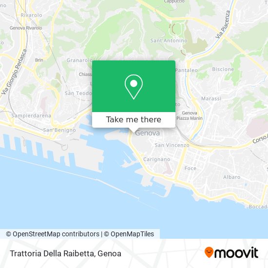 Trattoria Della Raibetta map