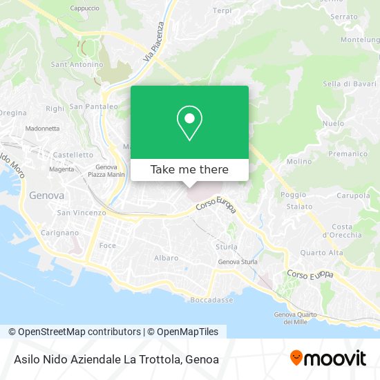 Asilo Nido Aziendale La Trottola map