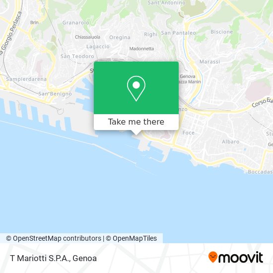 T Mariotti S.P.A. map