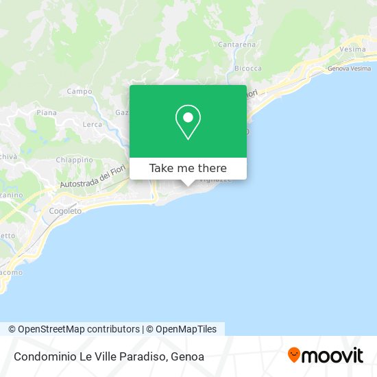 Condominio Le Ville Paradiso map