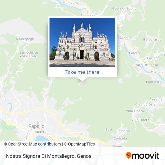 Nostra Signora Di Montallegro map