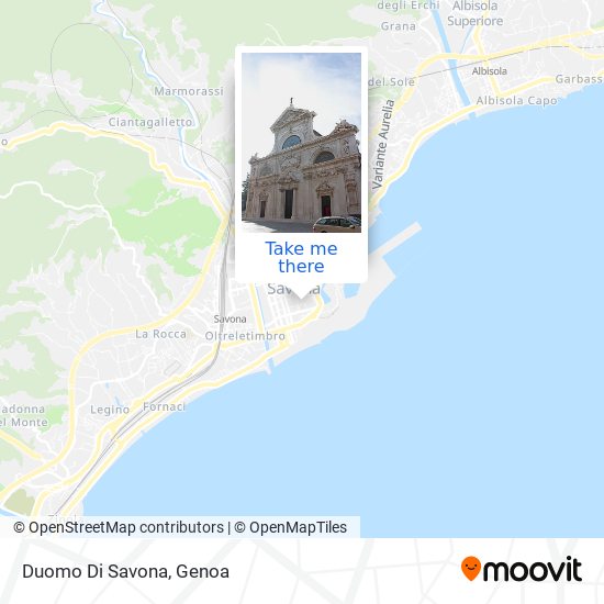 Duomo Di Savona map