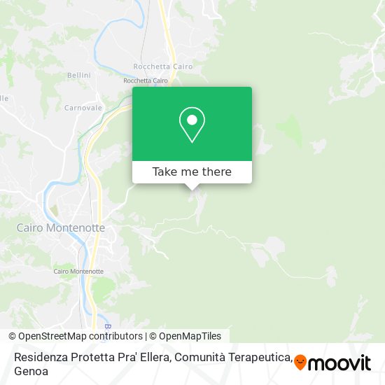 Residenza Protetta Pra' Ellera, Comunità Terapeutica map