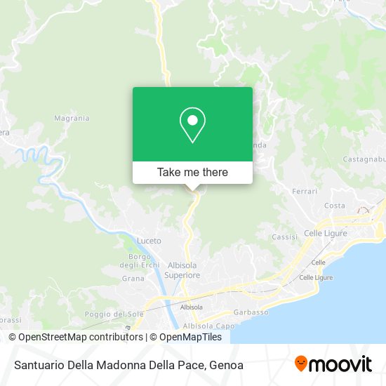 Santuario Della Madonna Della Pace map