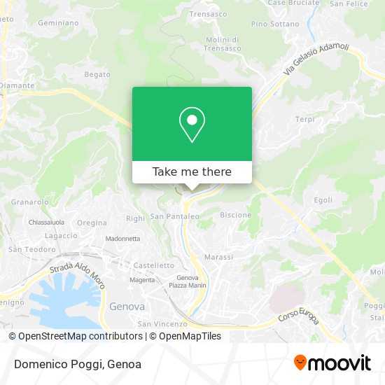 Domenico Poggi map