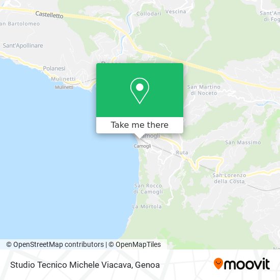 Studio Tecnico Michele Viacava map