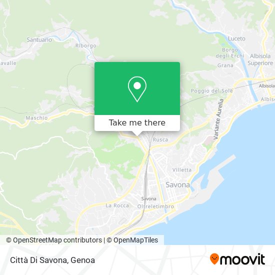 Città Di Savona map