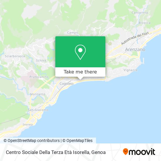 Centro Sociale Della Terza Età Isorella map