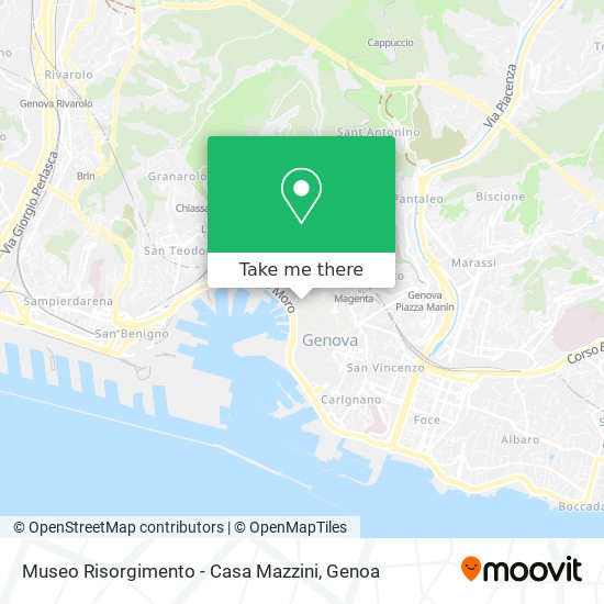 Museo Risorgimento - Casa Mazzini map