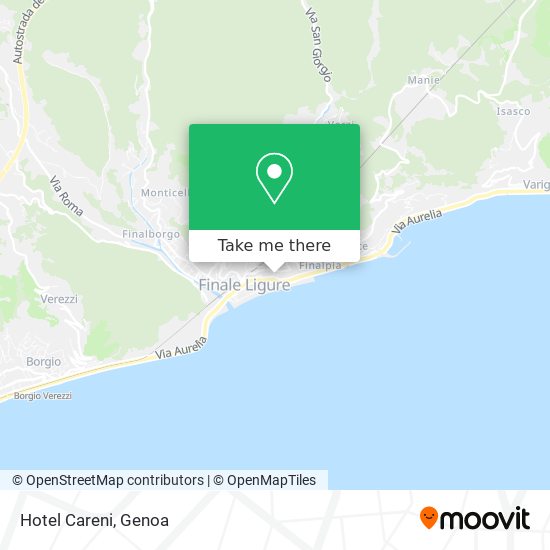 Hotel Careni map