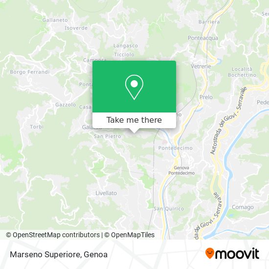 Marseno Superiore map