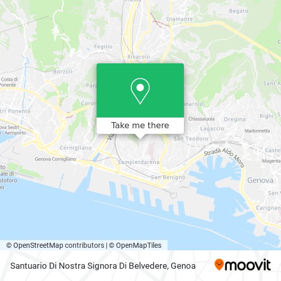 Santuario Di Nostra Signora Di Belvedere map