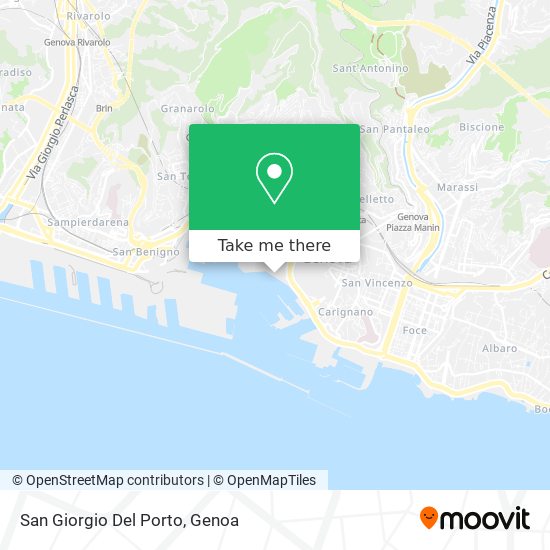 San Giorgio Del Porto map