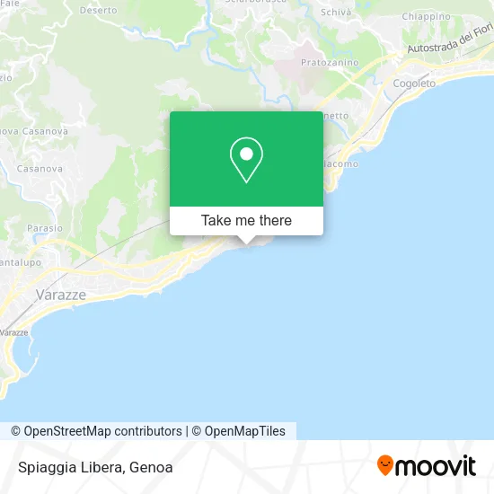Spiaggia Libera map