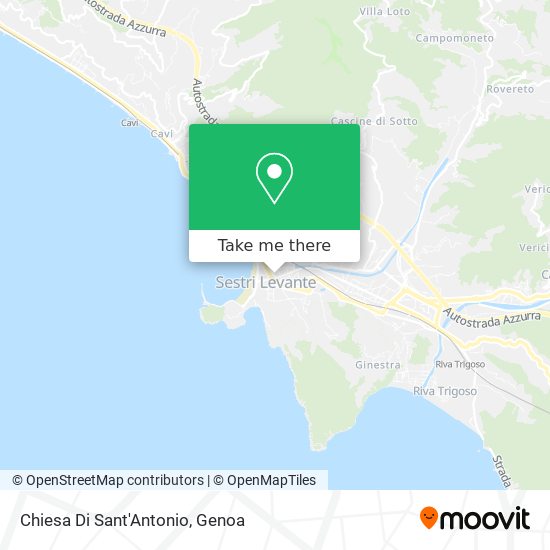Chiesa Di Sant'Antonio map